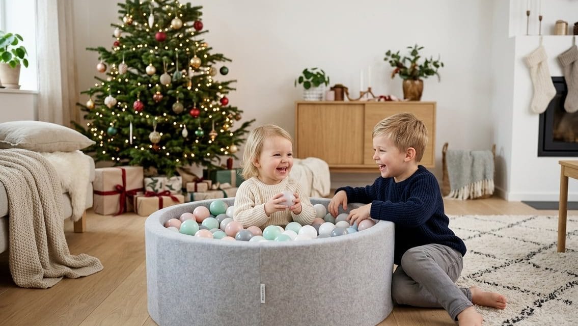 Giv et mossborn boldbassin i julegave til de mindste i familien